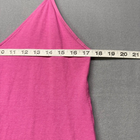 ZARA Barbie Pink poplin tiered Maxi Dress Blogger/influencer Fav SzL 100%cotton - Picture 5 of 8